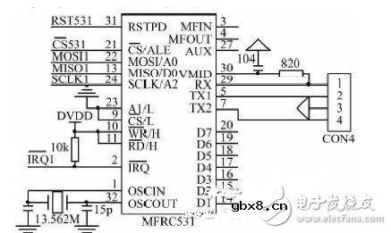 电路图天天读（29）：基于MSP430的指纹识别门禁系统电路模块