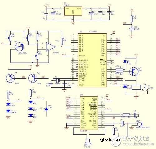 酒后驾驶自动保护系统电路设计
