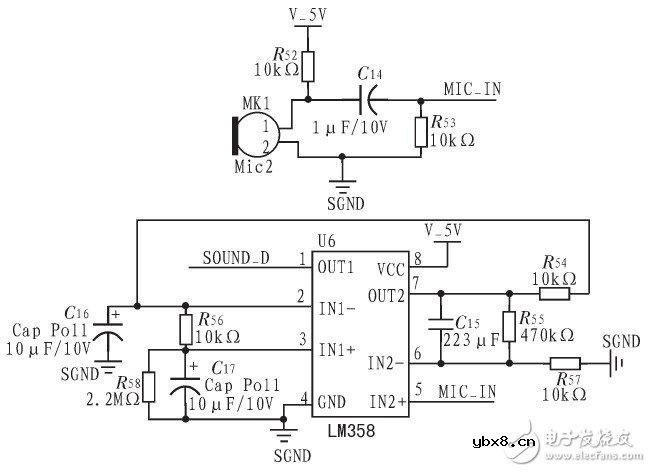 实时语音识别系统在家庭监护机器人电路设计
