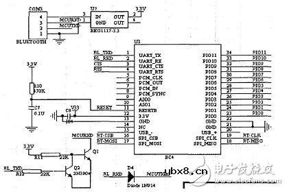 智能蓝牙温度监测系统电路设计 —电路图天天读（58）