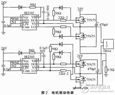 基于STM32F107的搬运机器人电机控制电路设计