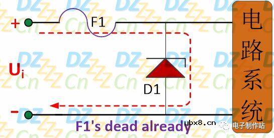 稳压二极管在过压保护电路中的应用