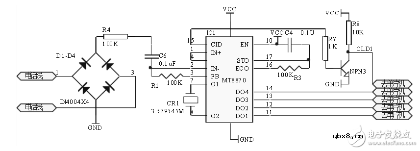 双音频解码电子电路设计