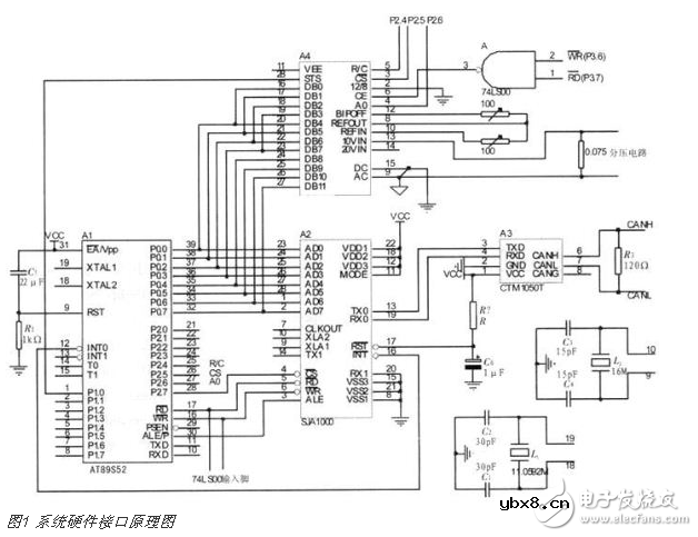 基于CAN总线EPB驻车电流采集节点系统电路设计