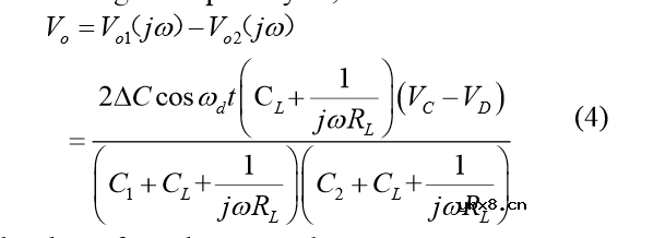 基于二极管桥的差分电容读出电路分析