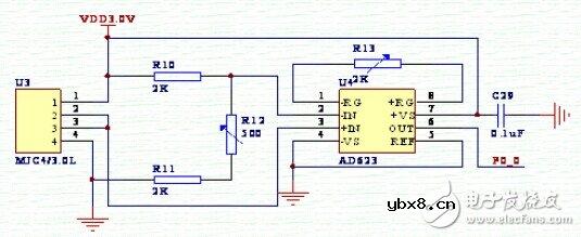 基于无线传感网络的瓦斯浓度采集前端电路设计