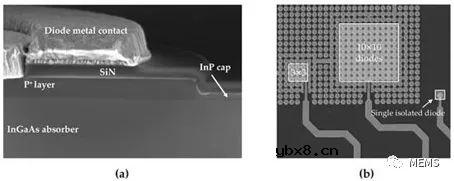 基于原位掺杂和浅台面型架构的短波红外InGaAs光电二极管开发