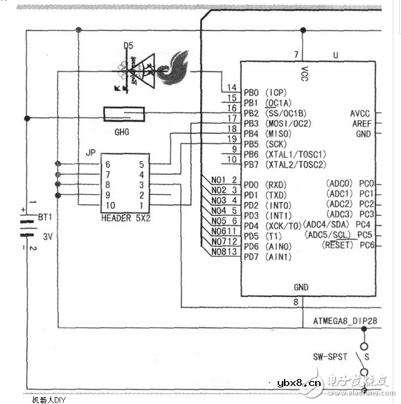 机器人技术电路设计图集锦 —电路图天天读（51）