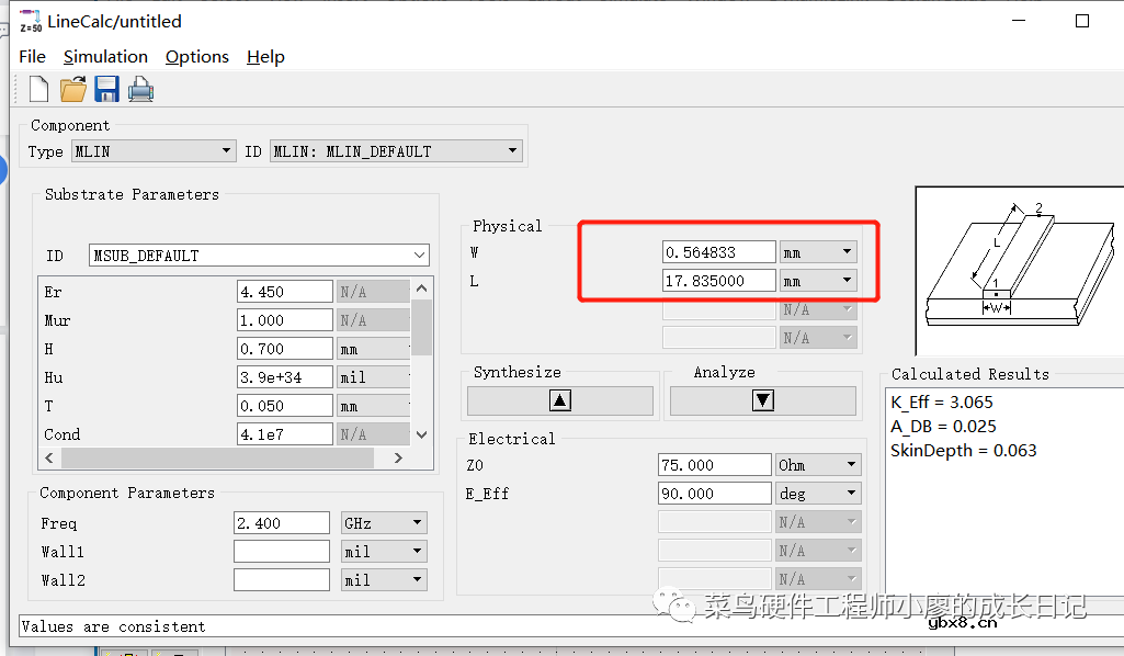 射频电路板终端匹配仿真的实现步骤