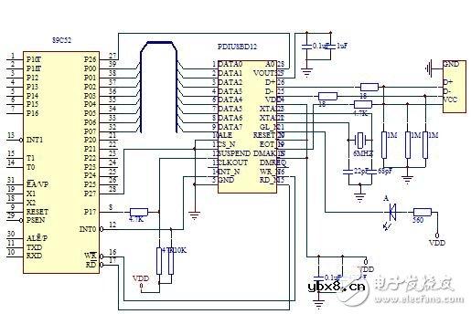 多功能智能插座USB接口通信电路设计