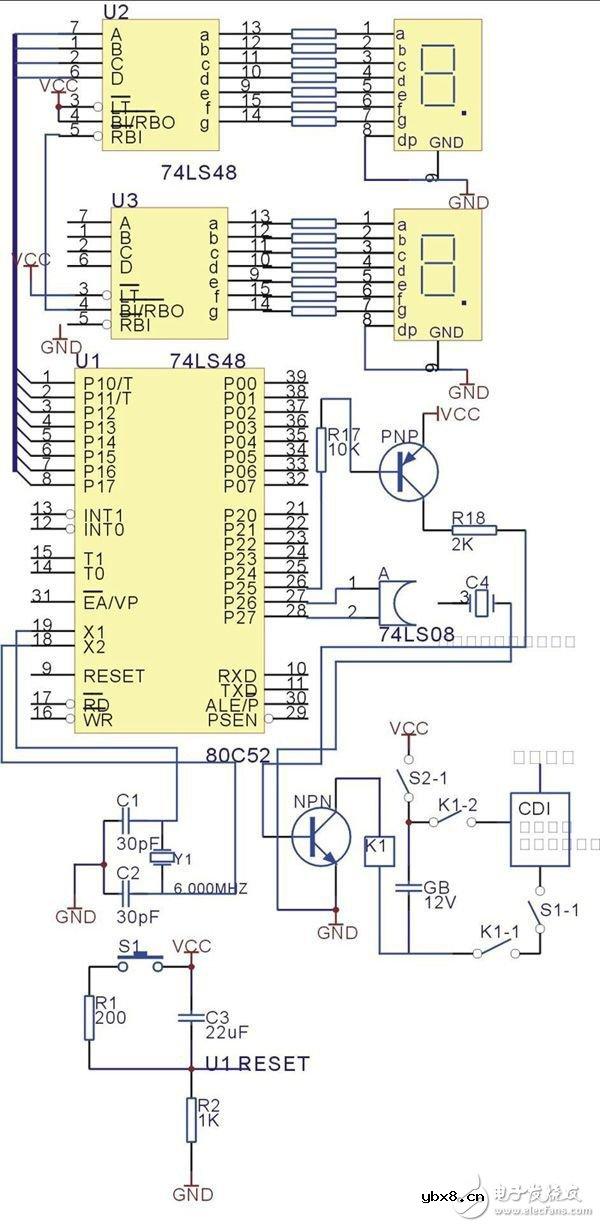 基于单片机的智能驾驶监控系统电路设计
