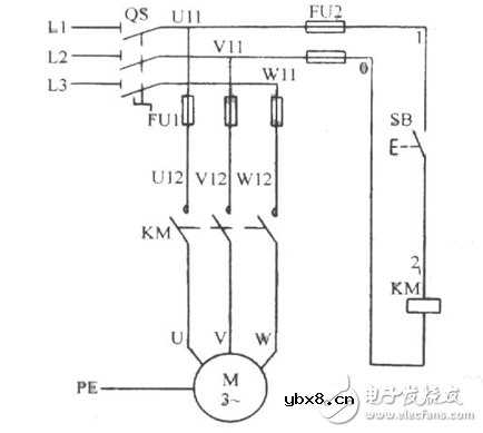 控制电机的几种控制电路原理图