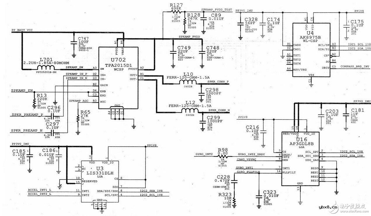 苹果iPhone 4S内置电路模块设计