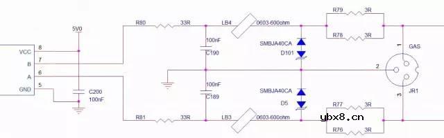 TVS防护电路的典型应用