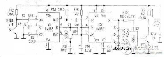 一款新奇有趣的红外游戏枪电路