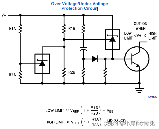过压保护电路的多种设计方案
