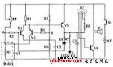 短路断路功能的电桥式语音报警器