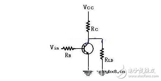 三极管开关电路改进接法电路图