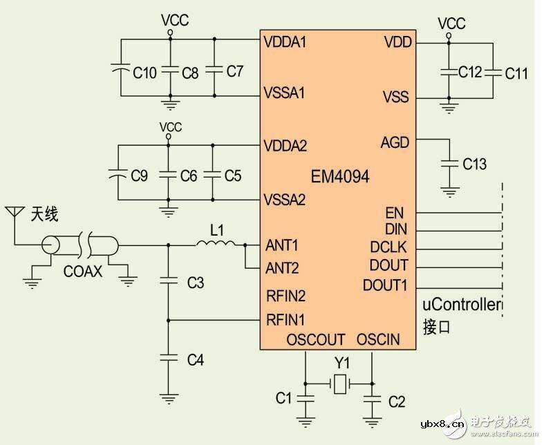 基于NFC通用读卡器电路设计 —电路图天天读（42）