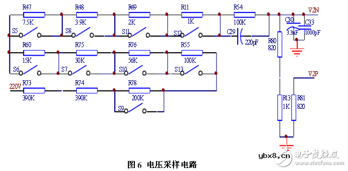 智能电表中的电流与电压采样电路设计