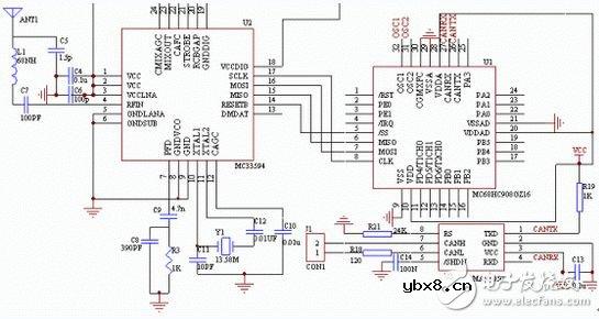 汽车驾驶胎压监测系统电路设计