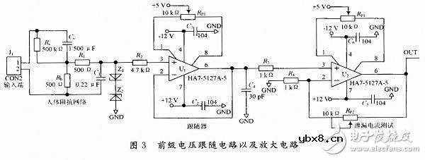 DSP芯片TMS320F2812泄漏电流测试系统电路设计