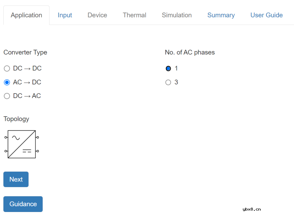 AC/DC 拓扑：SpeedFit 示例