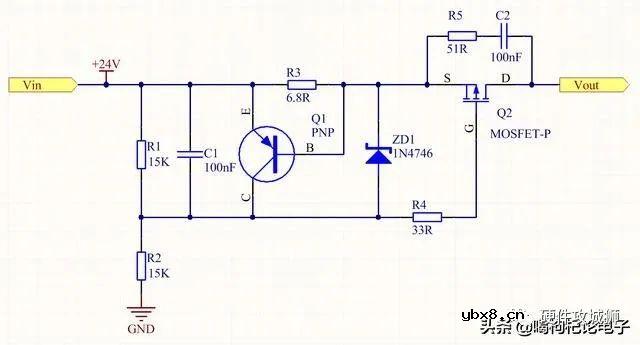 分享一个限流恒流电路