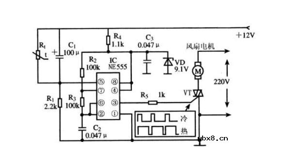 ne555调温电路图大全（六款ne555调温电路）