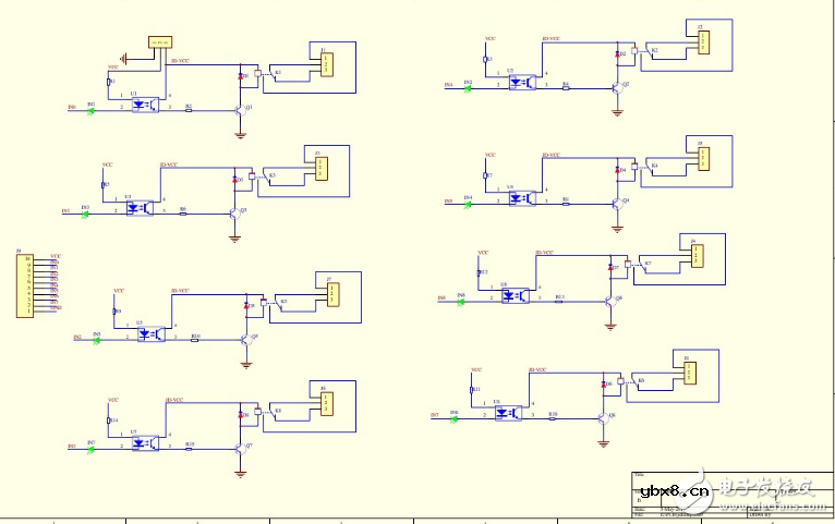 8脚继电器接线图（图文详解）