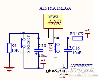 单片机上电复位电路图大全