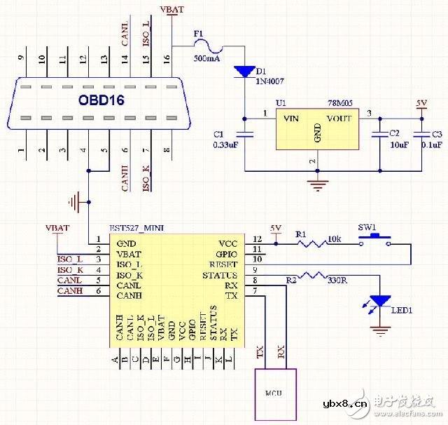 车载模块原理分析与电路设计详解 —电路图天天读（138）
