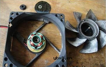 旧电脑风扇制作风力发电机步骤详解