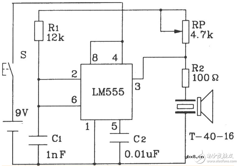 最简单无线发射电路图大全（超声波发射/射频收发电路/调频发射器）