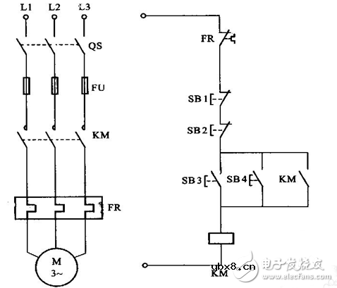 控制电机的几种控制电路原理图