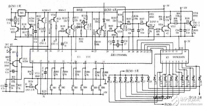 美的电磁炉电路图大全（六款美的电磁炉电路设计原理图详解）