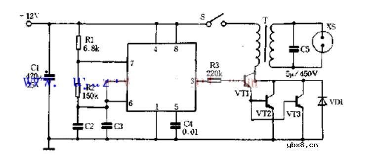 555作逆变器电路图大全（四款555作简易高频逆变器/家用逆变器电路）