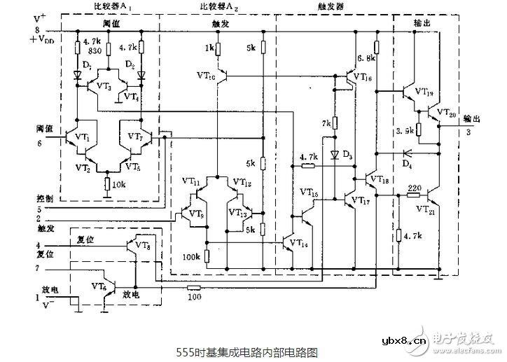 集成555时基电路解析，555时基集成电路与NE555的识别及其应用