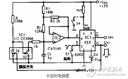 1到10s可调延时电路图大全（CD4060/NE555时基集成延时电路详解）