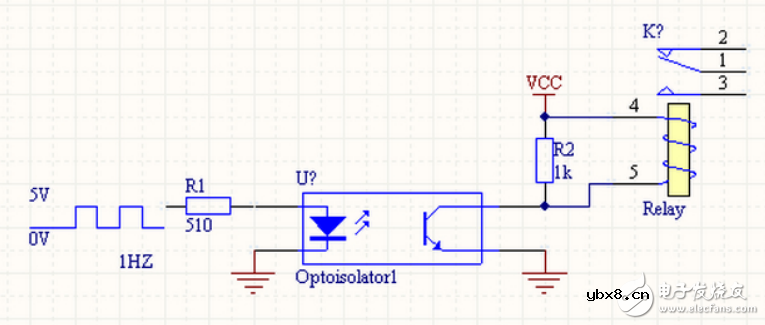光耦驱动继电器电路图大全（光电耦合器/ULN2803/开关电路）