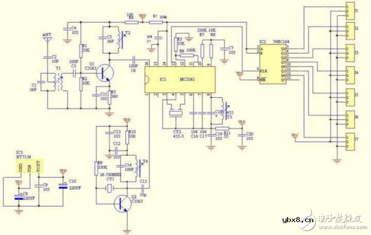 航模遥控开关电路图大全（四款模拟电路设计原理图详解）