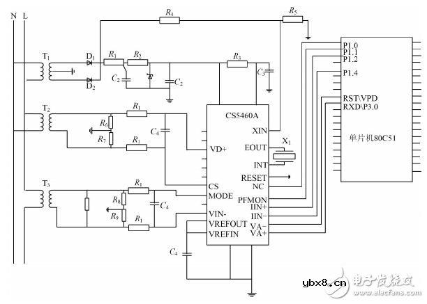 智能电表硬件电路设计图详解 —电路图天天读（225）