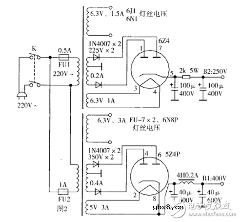 807电子管功放电路图大全（十款模拟电路设计原理图详解）