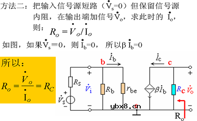 基本共射极放大电路电路分析