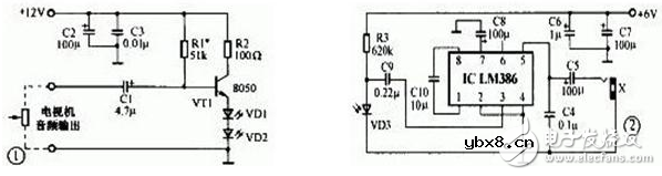 红外二极管发射电路图大全（声光报警/TPS604/无线耳机红外发射电路详解）