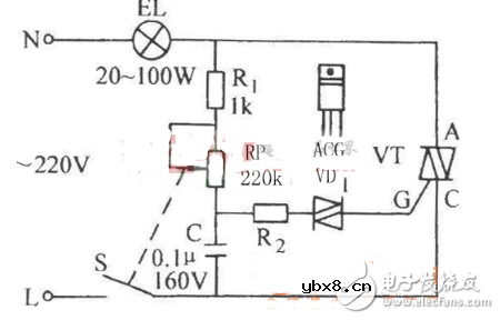 晶闸管调速电路图大全（包括LM324\晶闸管无级调光调速电路原理图）