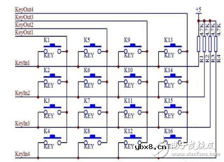 单片机按键复位电路原理和电路图解析