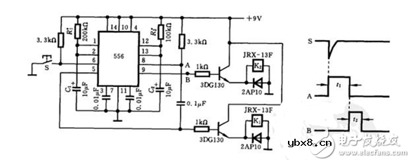 555内部电路结构与万用表测试555芯片的性能