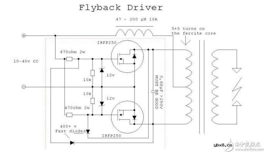 如何自制最简单zvs升压电路图?其操作步骤解析