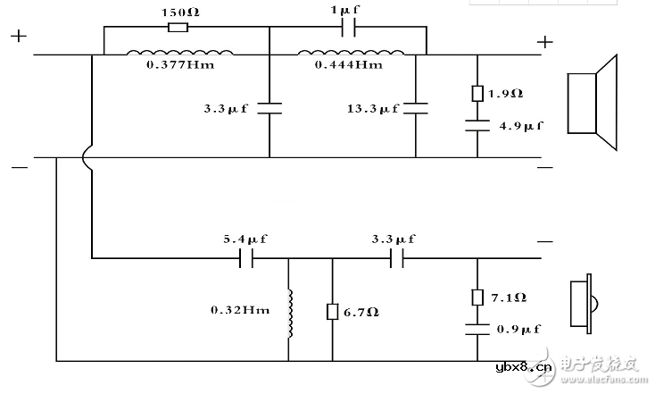 音响二分频器电路图（六款模拟电路设计原理图详解）